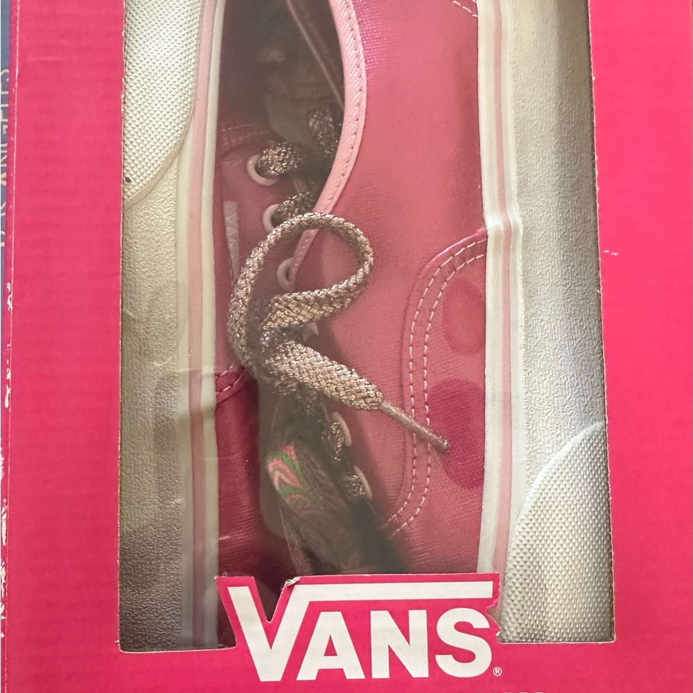 Vans Rose Sneakers with White Trim